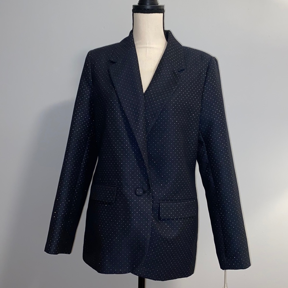 Navy & Gold Blazer